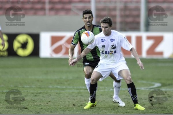 Rafael Miranda, Jogador do ABC , durante partida contra o América MG - , válida pela 12ª rodada do Campeonato Brasileiro 2015, da Série B. Arena Independência - BH- MG- 11/07/15 - Foto: Mourão Panda